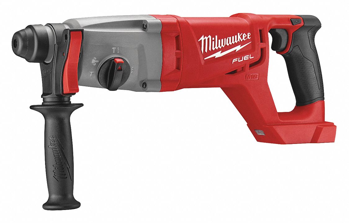 MILWAUKEE Cordless Rotary Hammer, 18.0 V Voltage, 0 to 4400 Blows per