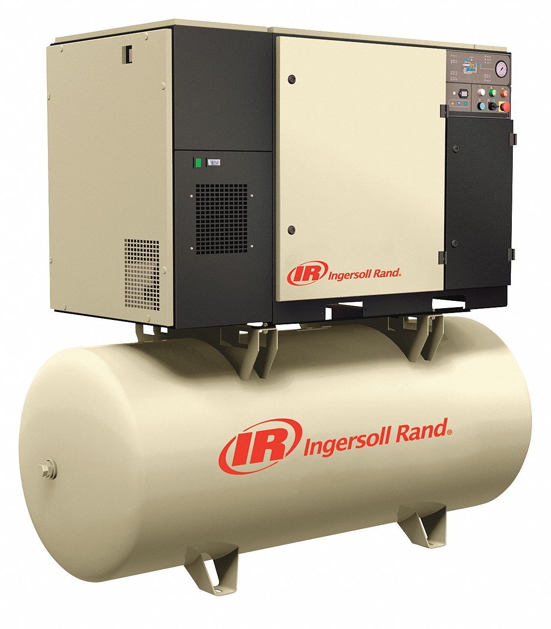 INGERSOLL RAND 3Phase 25 HP Rotary Screw Air Compressor with 120 gal