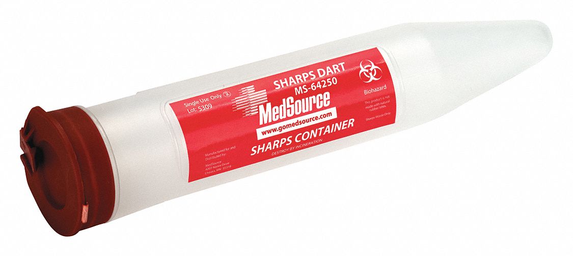 sharps container height length width aid grainger plastic