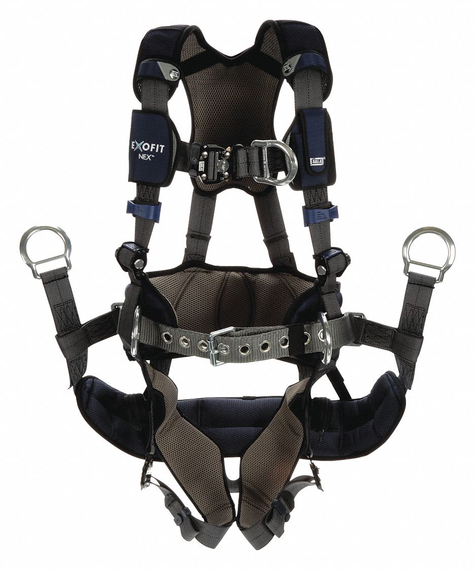 3M DBISALA Full Body Harness 491P611140168 Grainger