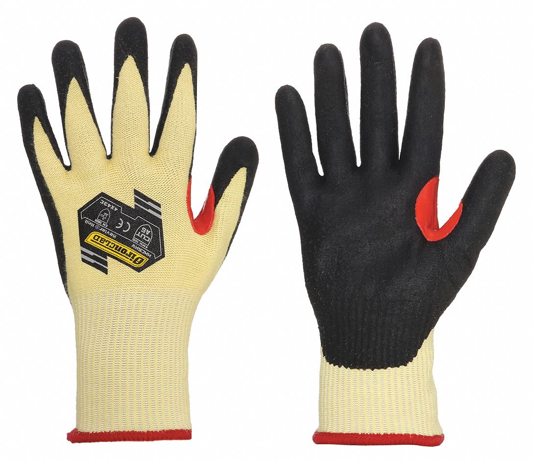 IRONCLAD XS 6 ANSI Cut Level A5 Coated Gloves 493D91 KKC5KV 01