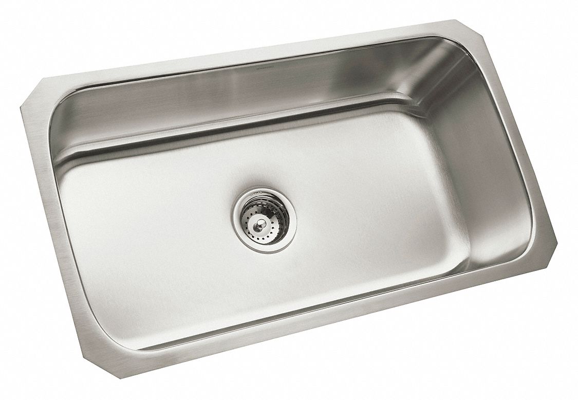 drop in stainless kitchen sink without faucet holes