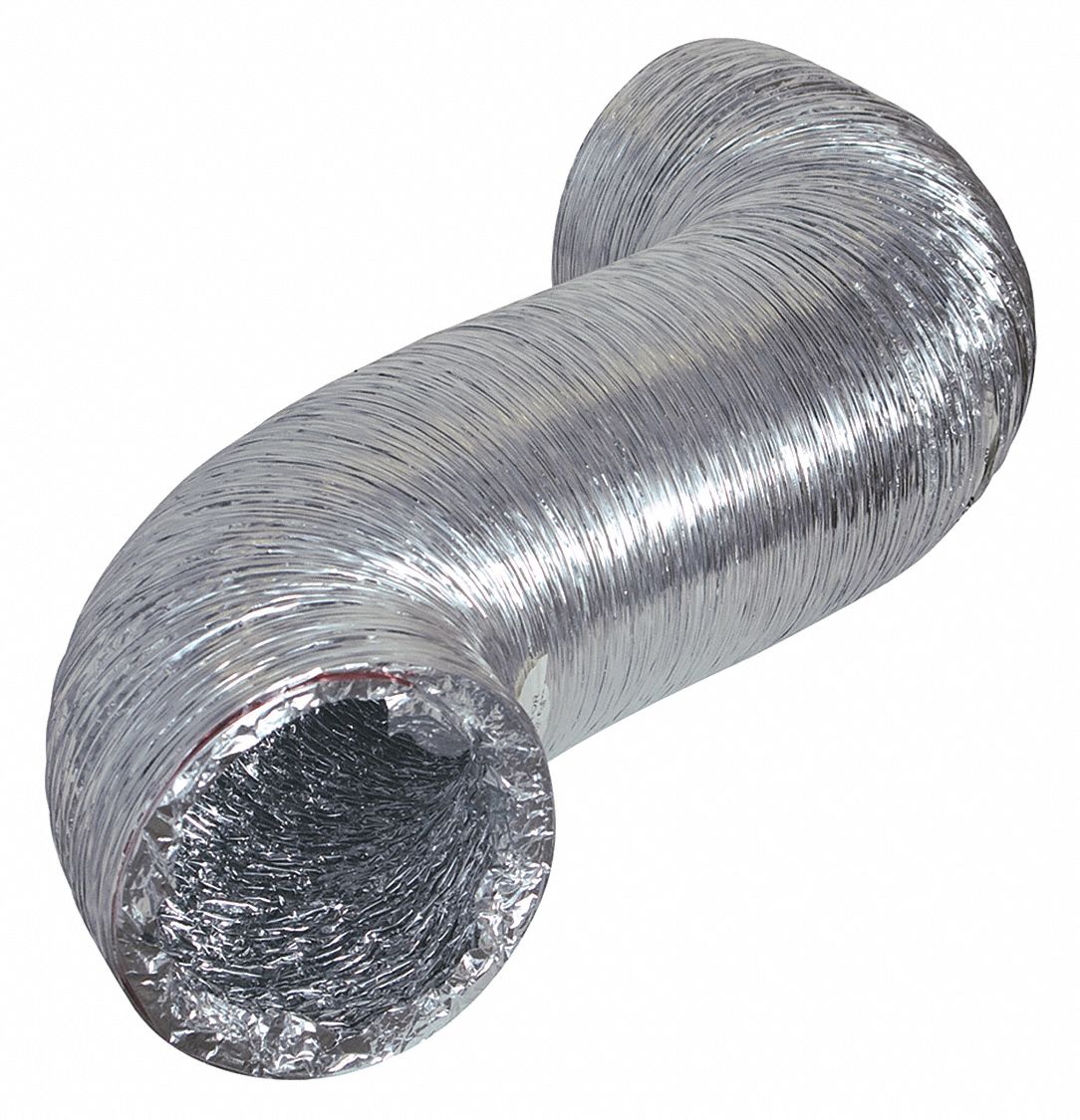 Grainger Approved Noninsulated Flexible Duct 6 Flexible Duct Inside Dia 25 Ft Flexible Duct 6002