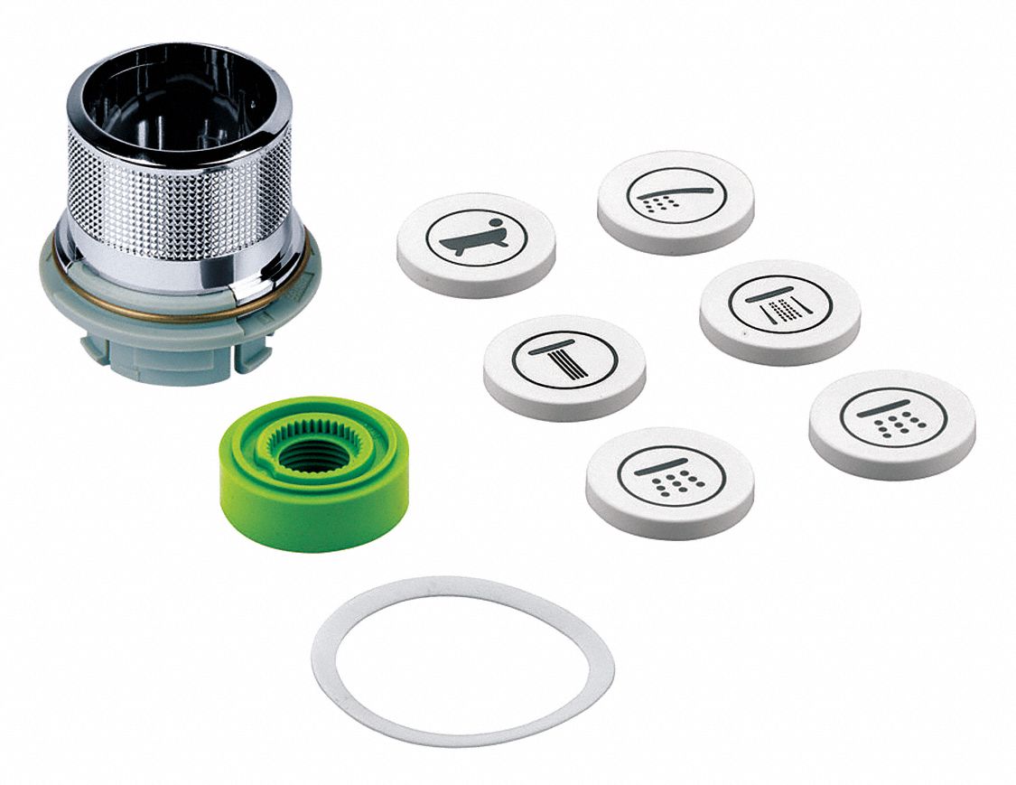 GROHE SmartControl Button, Unfinished Finish, For Use With Grohe