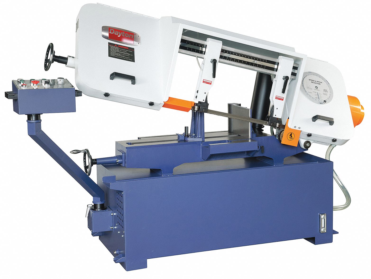 DAYTON Band Saw, Horizontal, SemiAutomatic 499F37499F37 Grainger