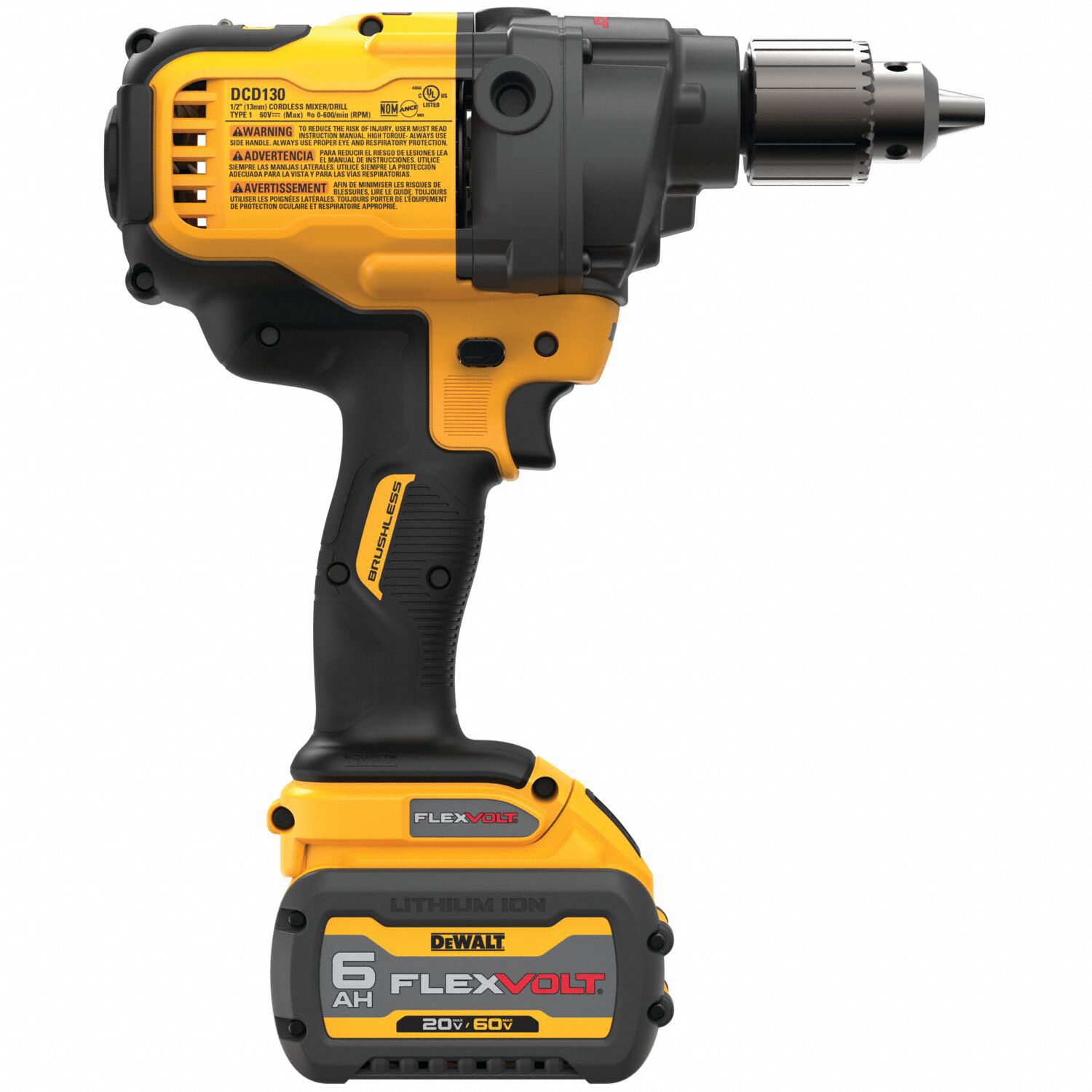 Dewalt Drill V Dc Premium In Chuck Rpm Max Brushless