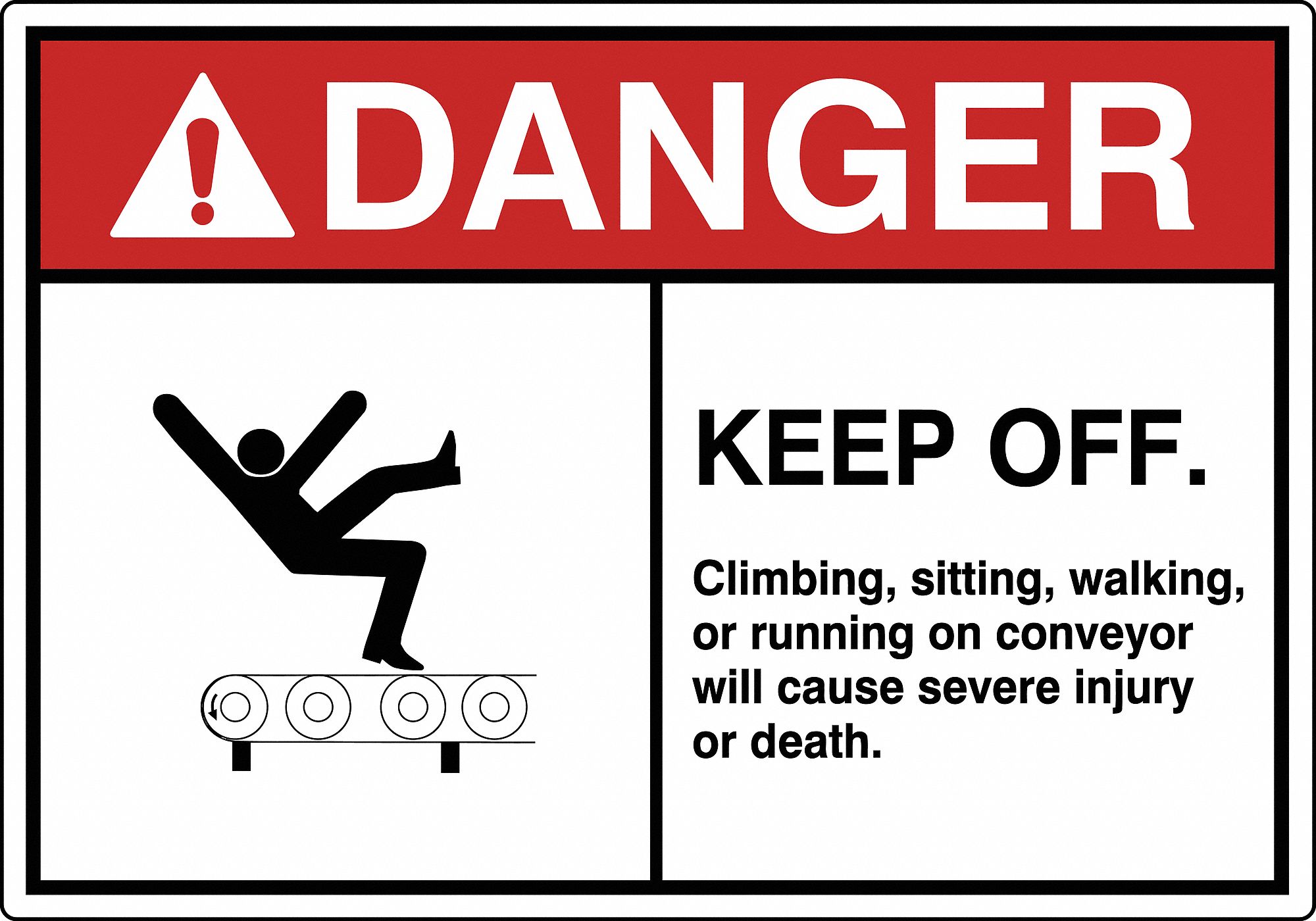 GRAINGER APPROVED Label, Information, English, Polyester, 5" Width, 31