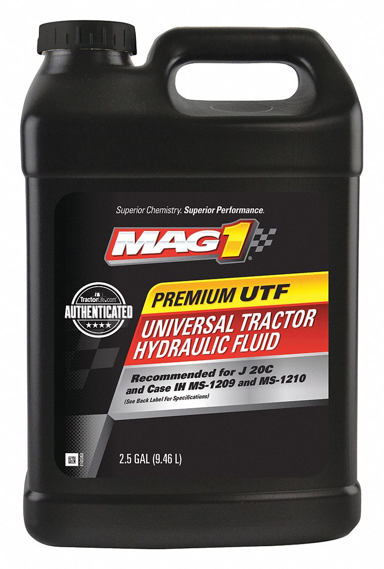 MAG 1 Mineral Hydraulic Oil, 2.5 gal Jug, ISO Viscosity Grade : 46