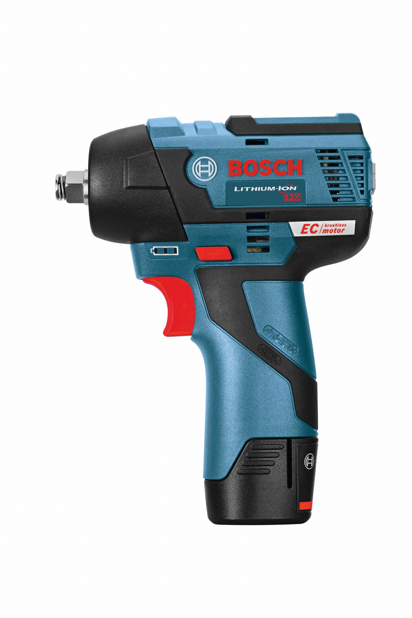 BOSCH Impact Wrench 3 8 In Square Drive Size 85 Ft Lb Fastening