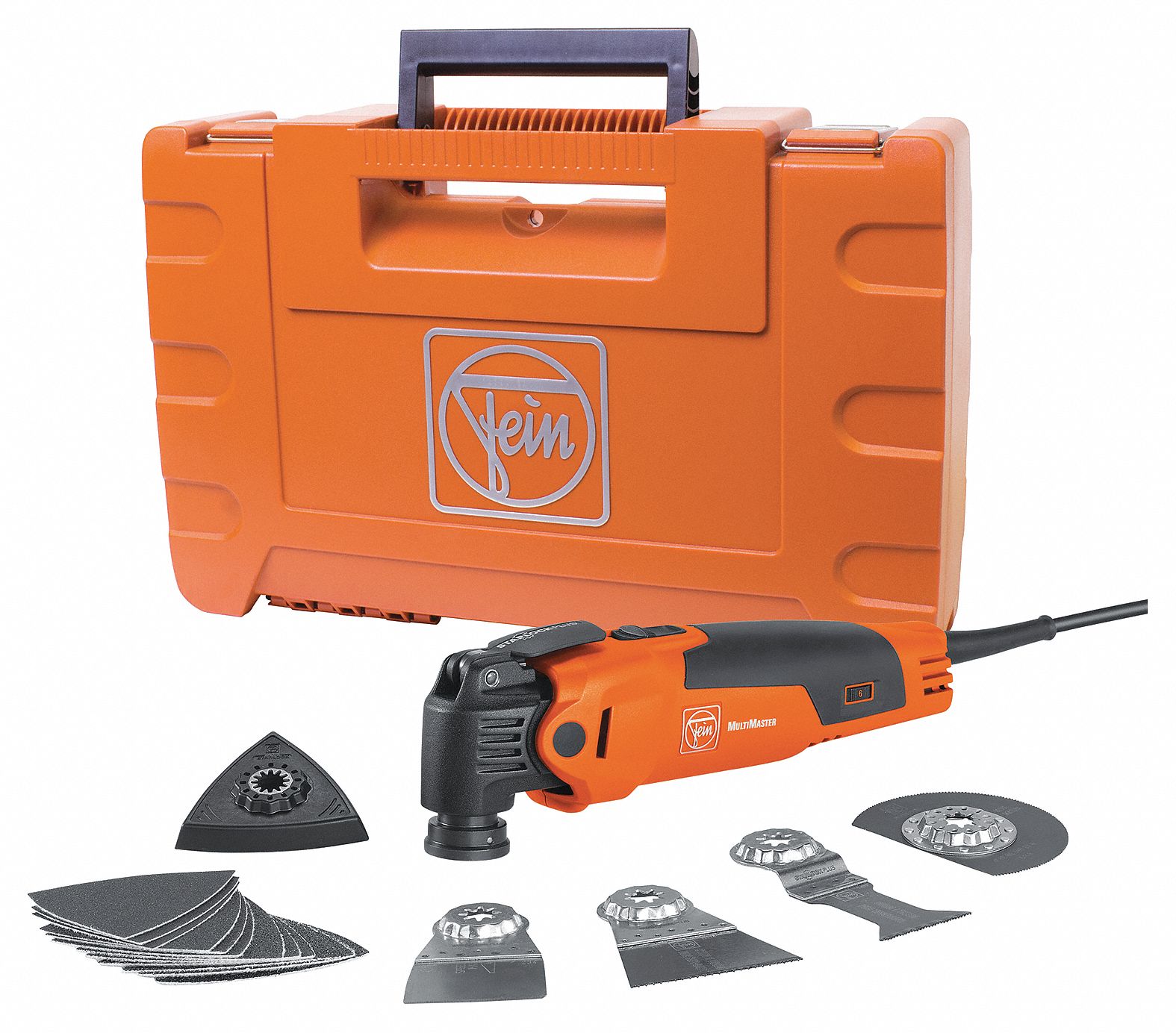 FEIN Oscillating MultiMaster Tool Kit, 3.6Amp. 49WM31FMM 350QSL