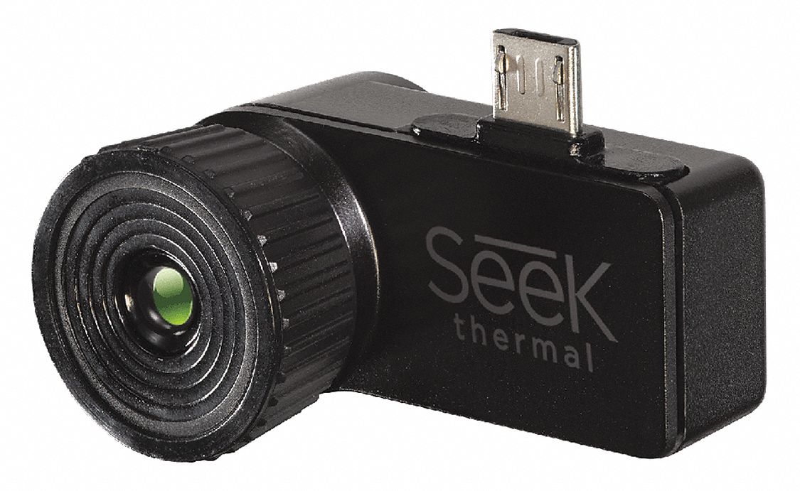 SEEK THERMAL Infrared Smart Phone Adapter for Android Devices, Detector Resolution 206 x 156