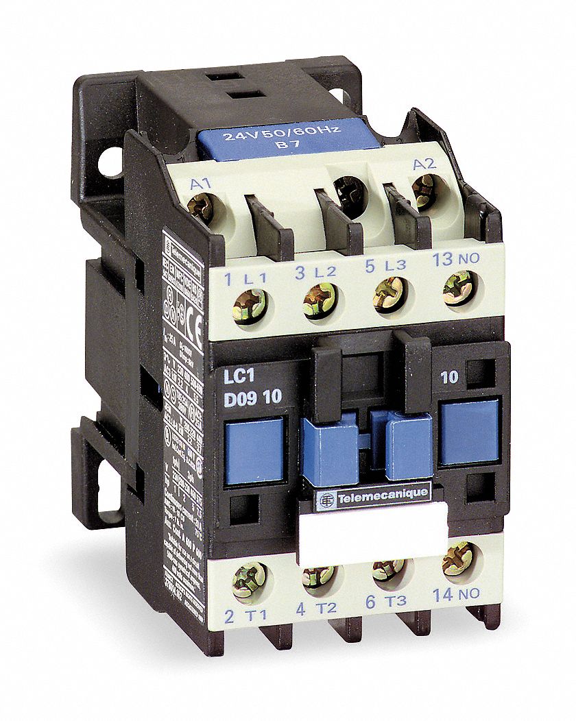 GRAINGER APPROVED IEC Contactor, 25 Full Load AmpsInductive
