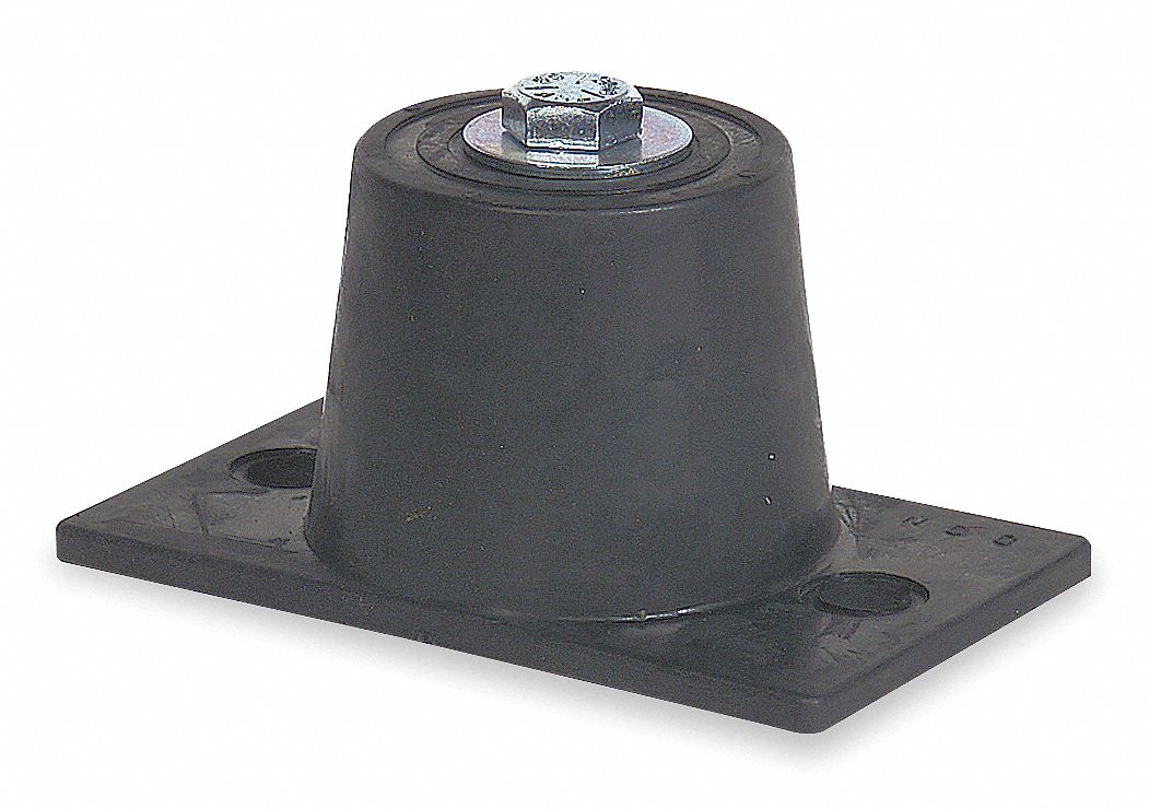 MASON Floor Mount Vibration Isolator, Neoprene, 550 to 1100 lb Capacity Range 4C9934C993