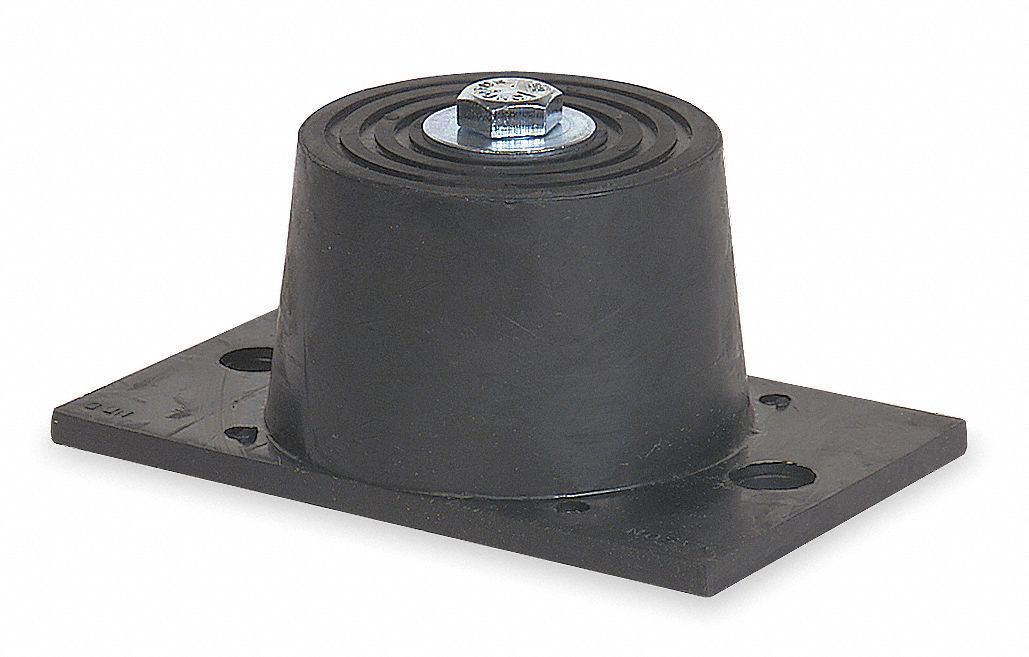 MASON Floor Mount Vibration Isolator, Neoprene 4C9954C995 Grainger