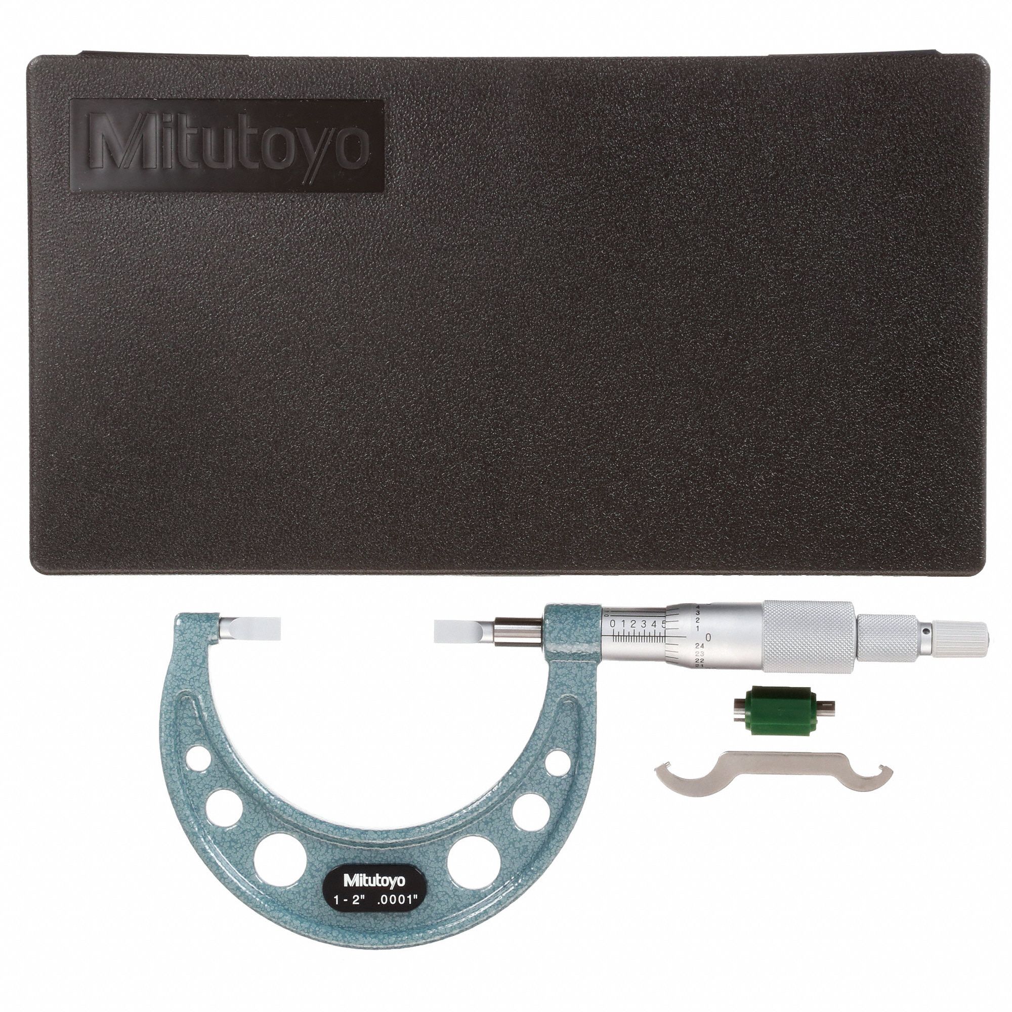 MITUTOYO Blade Micrometer Vernier Operation 1 To 2 In Range 0 0001