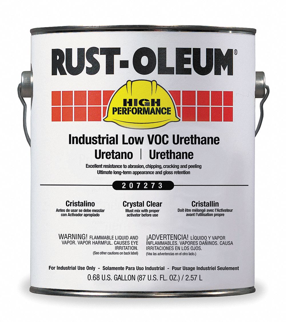 Rust Oleum Crystal Clear Polyester Urethane Coating High Gloss Finish