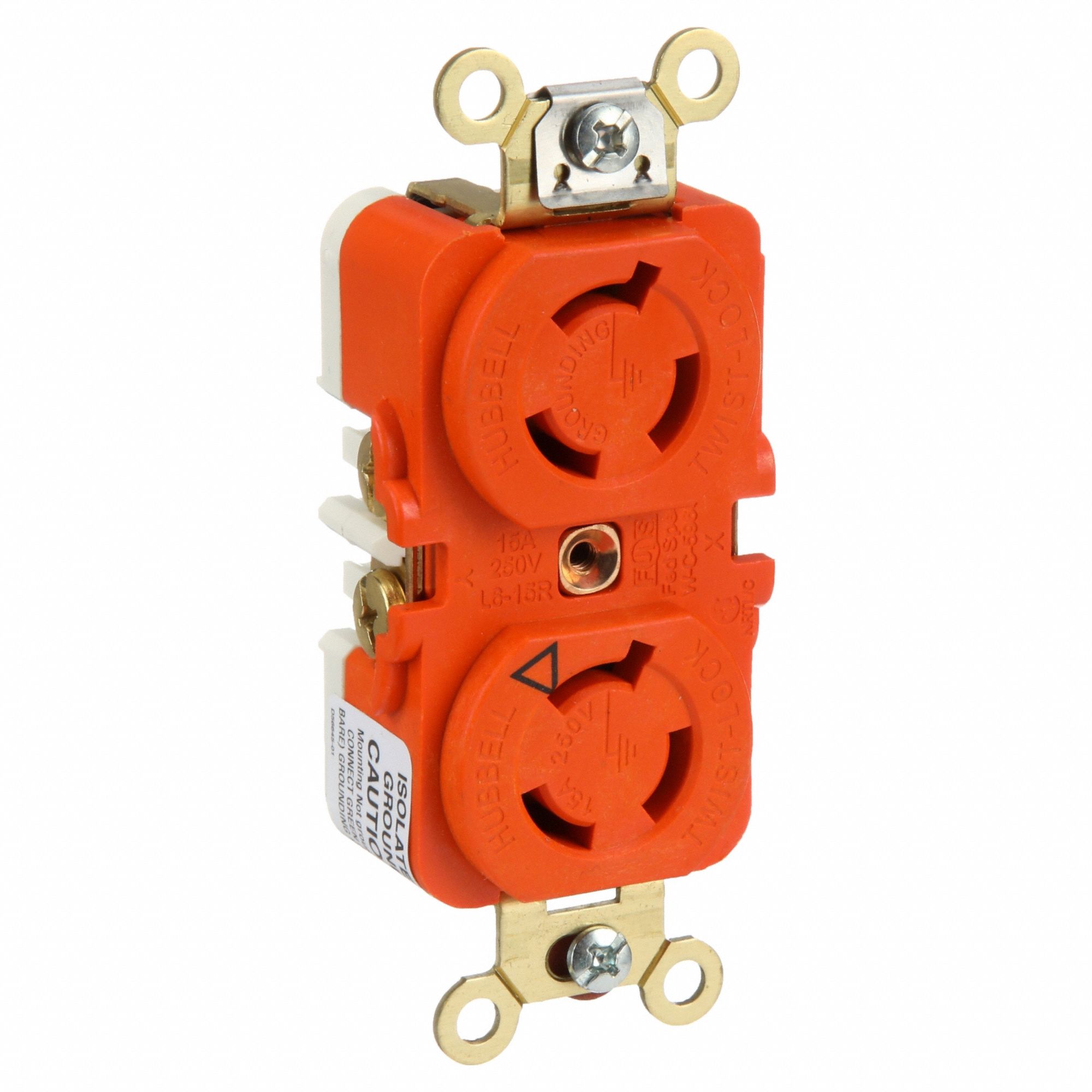 L R A Duplex Locking Receptacle D Ig A Grainger