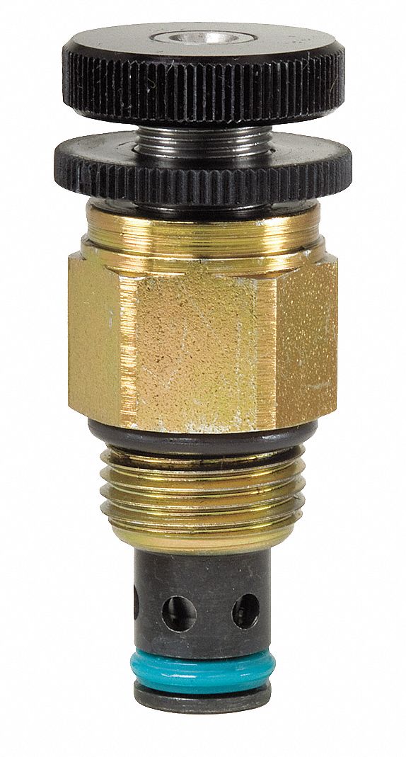 PARKER Needle Cartridge Valve, 5,500 psi, 10.0 gpm, — 4DML7NVH081K