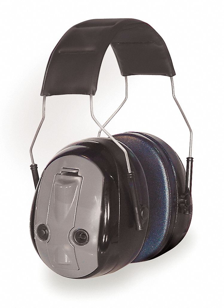 Electronic Ear Muff,26dB,Over-the-H,Bat