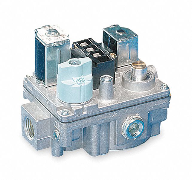 WHITERODGERS Gas Valve, 140,000 BtuH Capacity, 24 Coil Volts, NG/LP