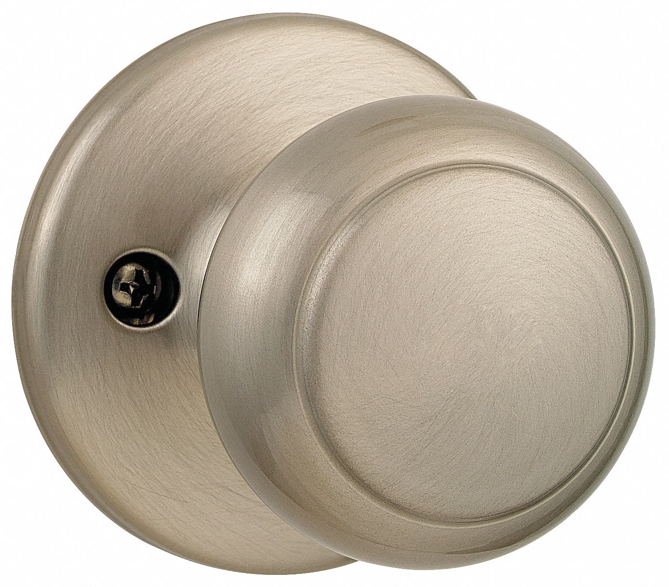 KWIKSET Light Duty Dummy KwiksetSeries Knob Lockset, Satin Nickel