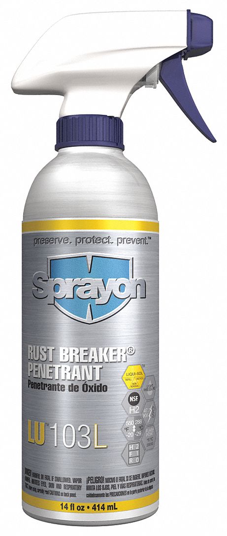 SPRAYON Penetrating Lubricant 20 To 550F Petroleum Distillates