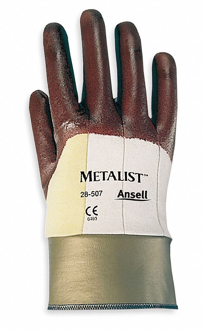 Cut Resistant Gloves,Maroon,L,PR