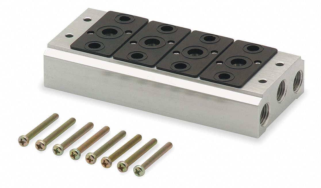 ARO Solenoid Valve Manifold For Use With Maxair 1/4 in Solenoid