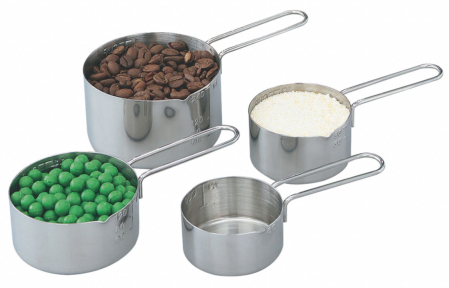 vollrath-1-cup-1-2-cup-1-3-cup-1-4-cup-stainless-steel-four-piece