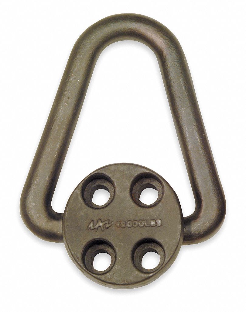 ADB HOIST RINGS BoltOn Hoist Ring, 1/2 (4 PLCS) Thread Size, 12,000 lb