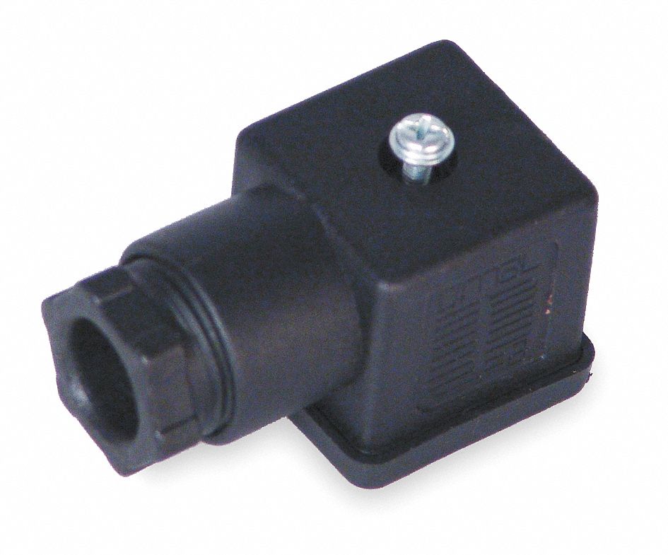 connector wire plug solenoid parker grainger use close