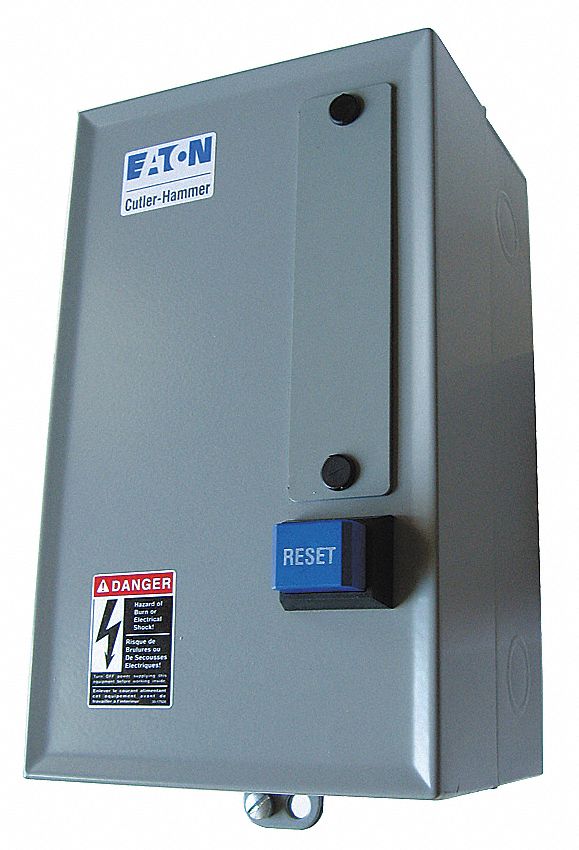 EATON Motor Starter, 24V DC Coil Volts, Overload Relay Amp Setting 1 to 5A 4UCP3ECX09C1QAA
