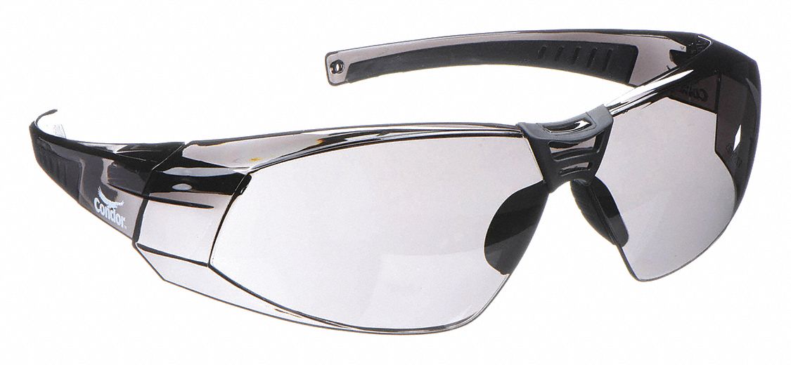 CONDOR Addison™ AntiFog Safety Glasses , Gray Lens Color 4VCL44VCL4