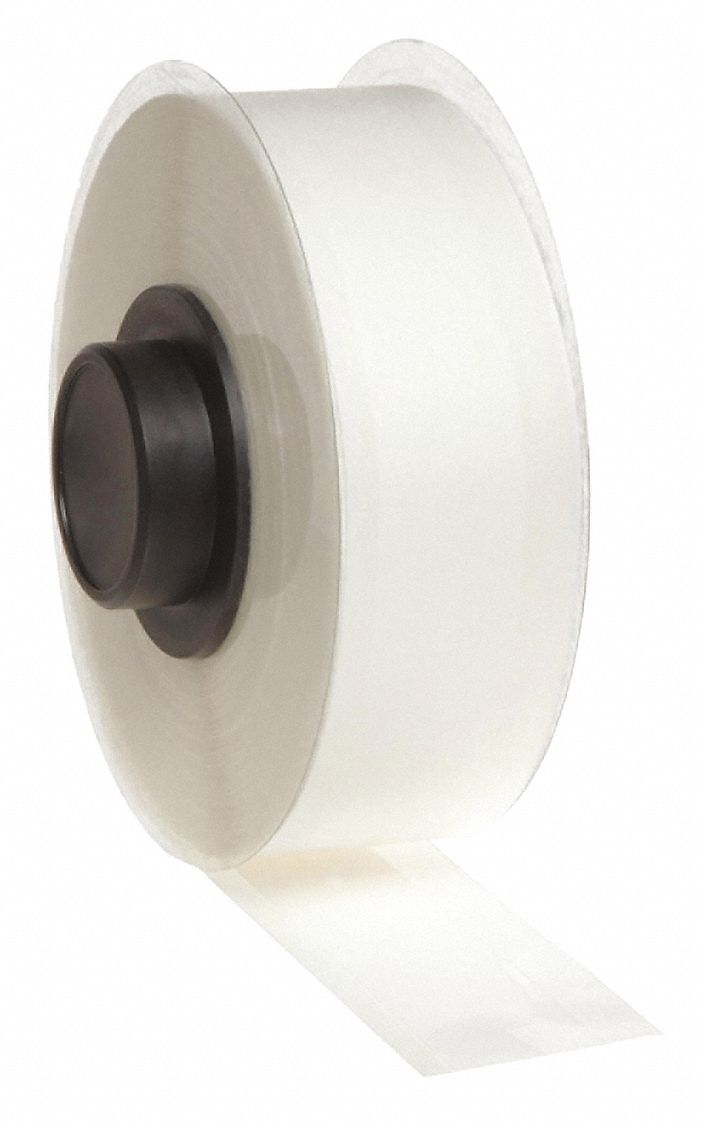 WhitePolypropylene Tamper-Resistant Tape Indoor Label Type, 50 ft. Length, 1/2