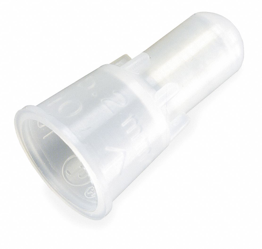 Closed End Connector,18-10AWG,Clear,PK50