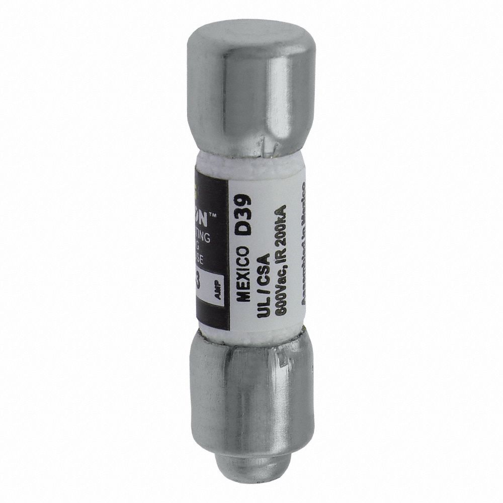 BUSSMANN UL Class CC Fuse Fast Acting 3 A KTK R 1 1 2 In L X 13 32