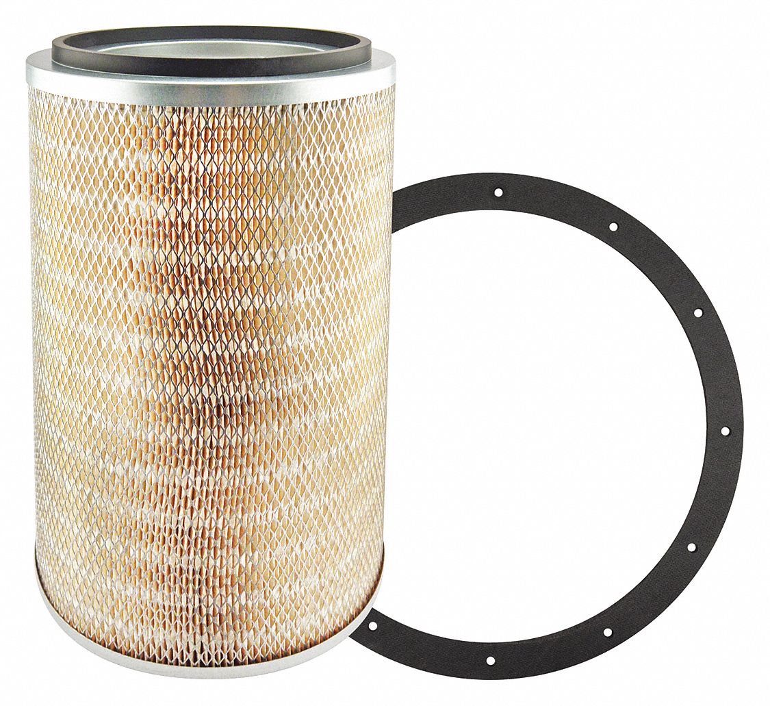 BALDWIN FILTERS Air Filter, Round, 18 in Height, 18 in Length, 12 3/4