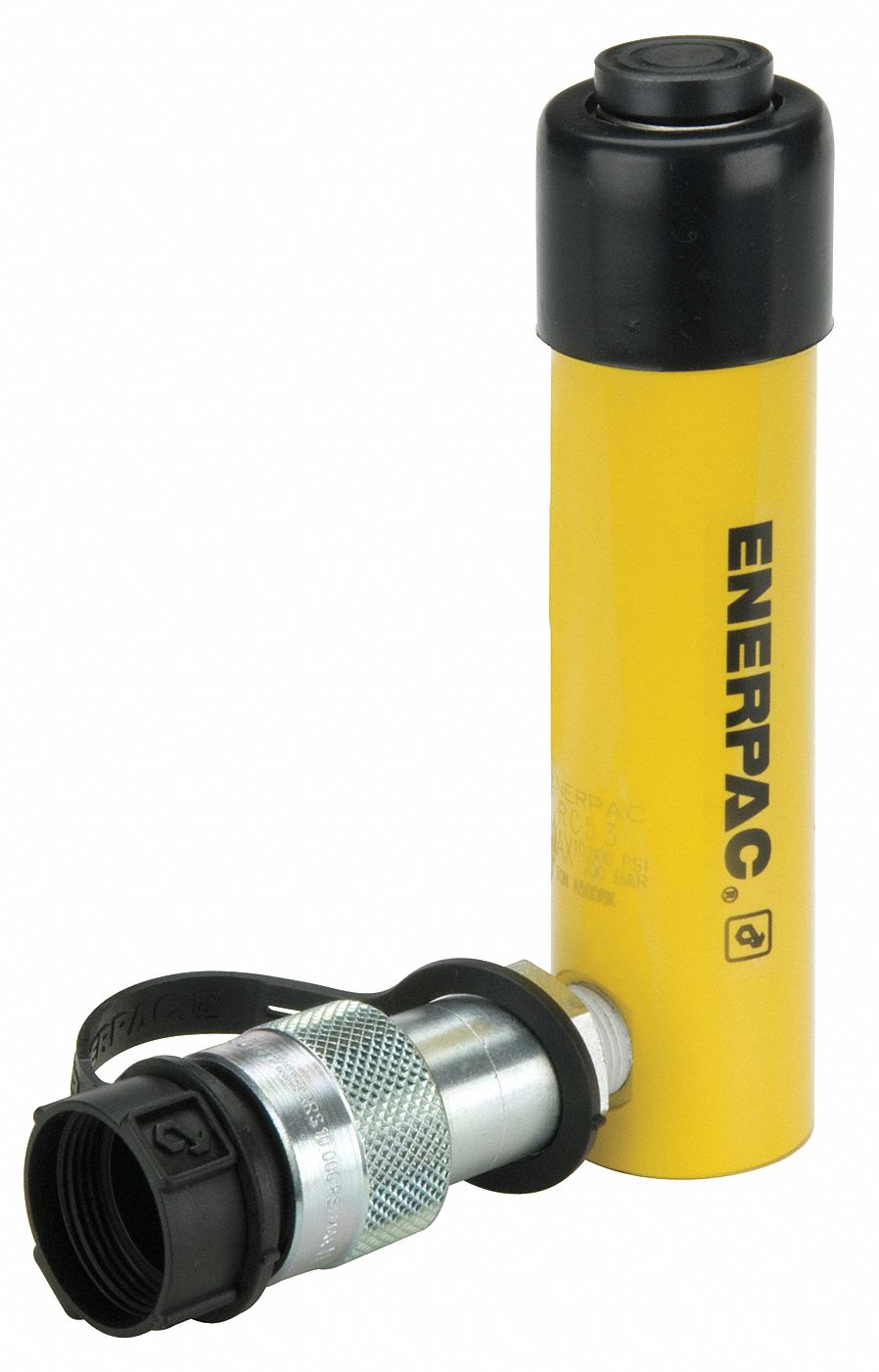 ENERPAC Hydraulic Ram, General Purpose, Body Material Steel, 5 ton