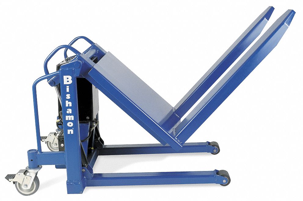 BISHAMON Pallet Tilter, 2000 lb. Load Capacity 4ZD65MTL2 Grainger