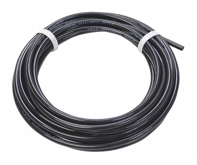 SUR&R 25 ft. Fuel Line Nylon Fuel Tubing, 1/2" Outside Dia. 52HJ07