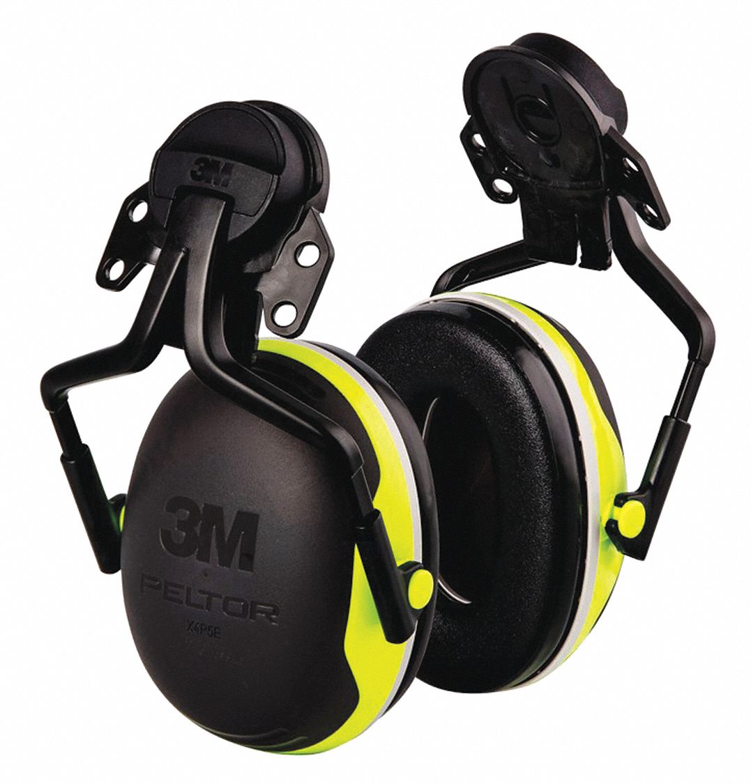 3M Ear Muffs, Hard Hat Mounted, NRR 25dB 52JH58X4P5E Grainger