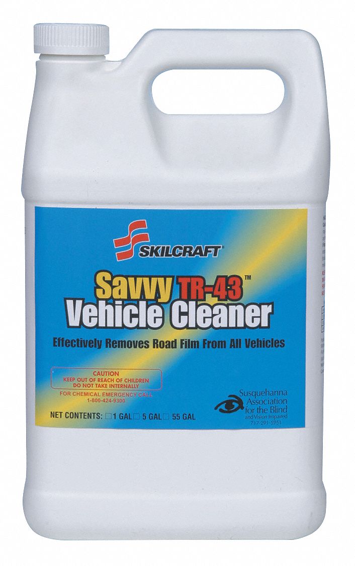SKILCRAFT Automotive Cleaner, 1 gal., Bottle 52WU53793000NIB0127