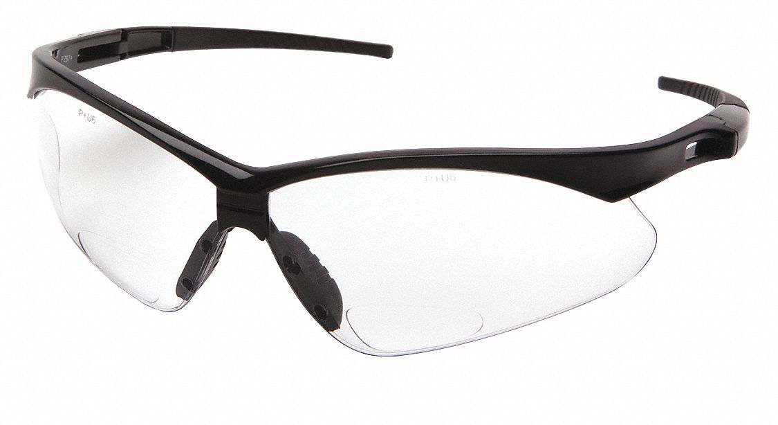 CONDOR Clear ScratchResistant Bifocal Reading Glasses, +2.5 Diopter