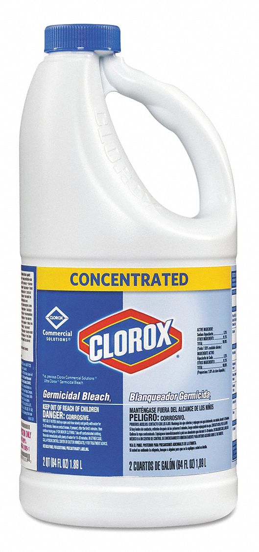 CLOROX Disinfectant and Sanitizer, 64 oz. Jug, Unscented Liquid, Ready