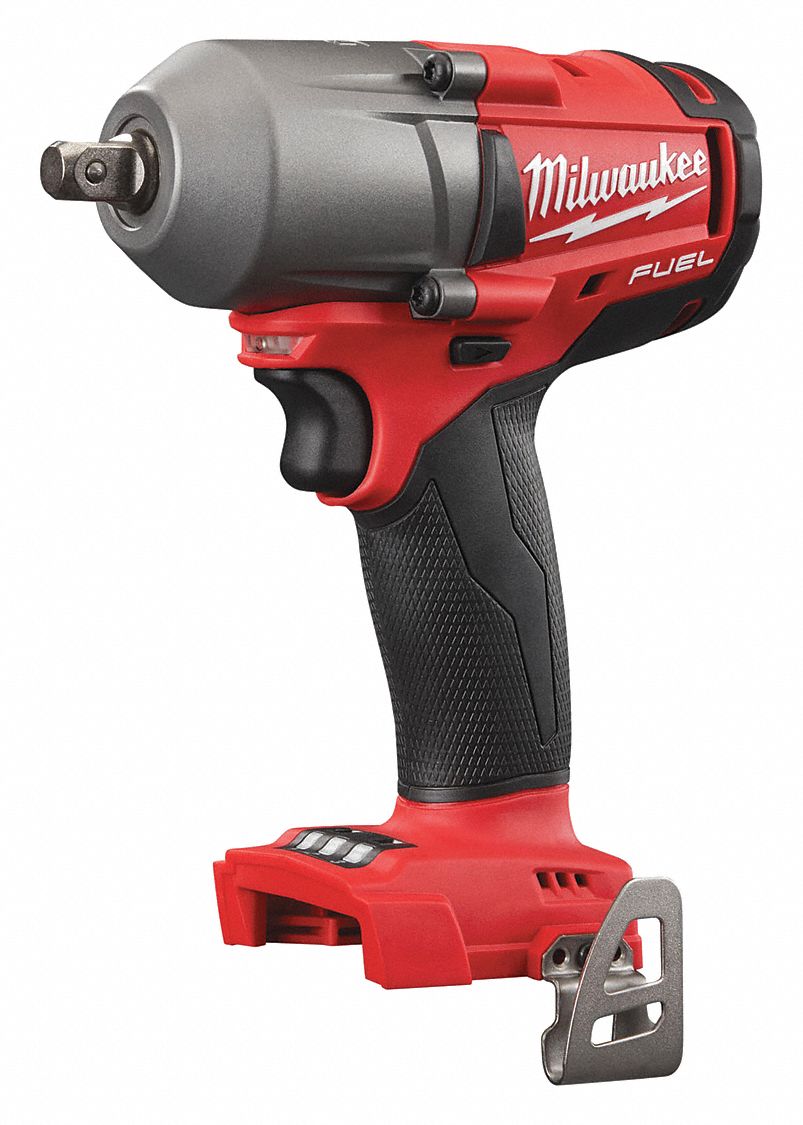 MILWAUKEE 1/2" Cordless Impact Wrench, 18.0 Voltage, 600 ft.lb. Max
