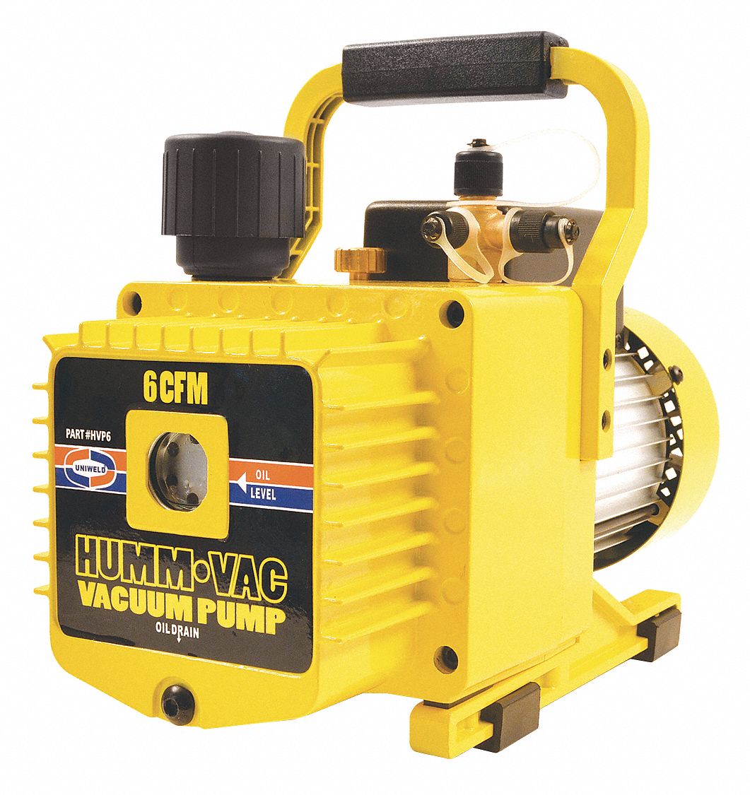 UNIWELD Refrigerant Evacuation Pump, Inlet Port Size 1/2 in ACME, 1/4