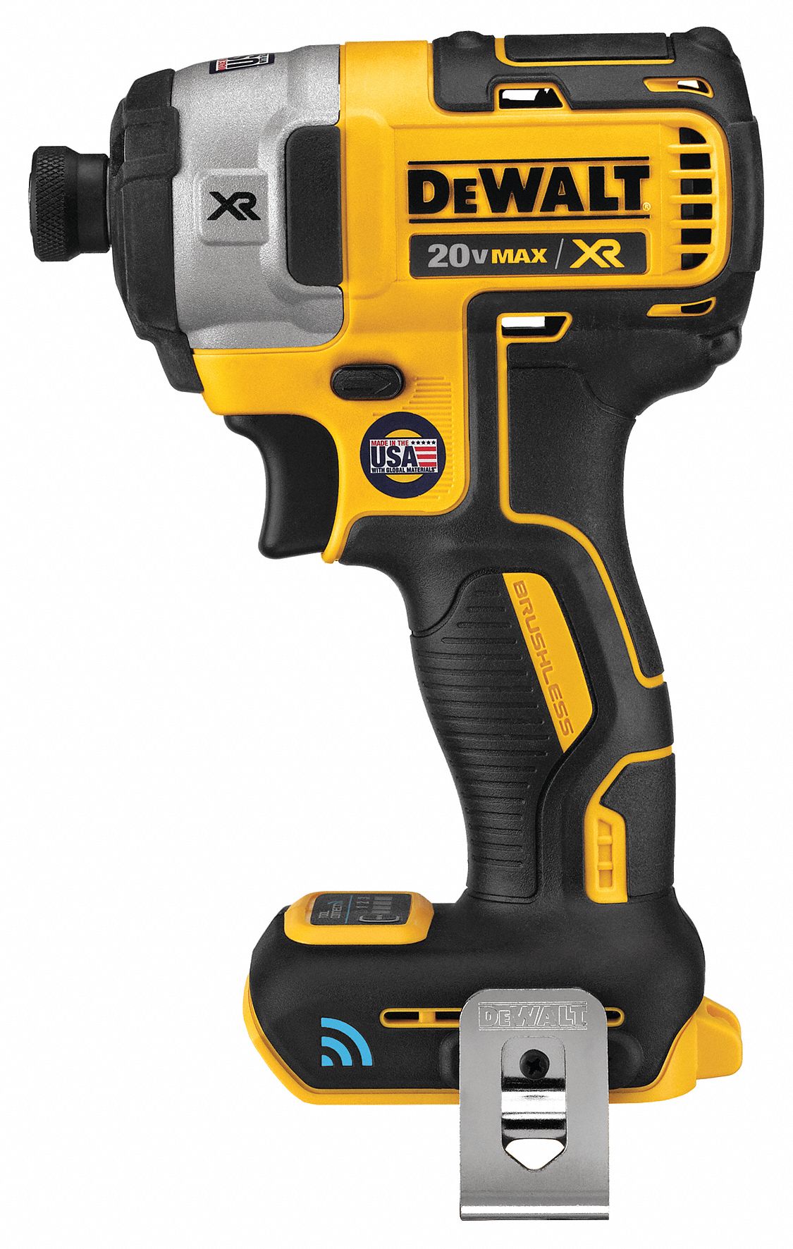 DEWALT 1/4" Cordless Impact Driver, 20.0 Voltage, 1825 inlb. Max