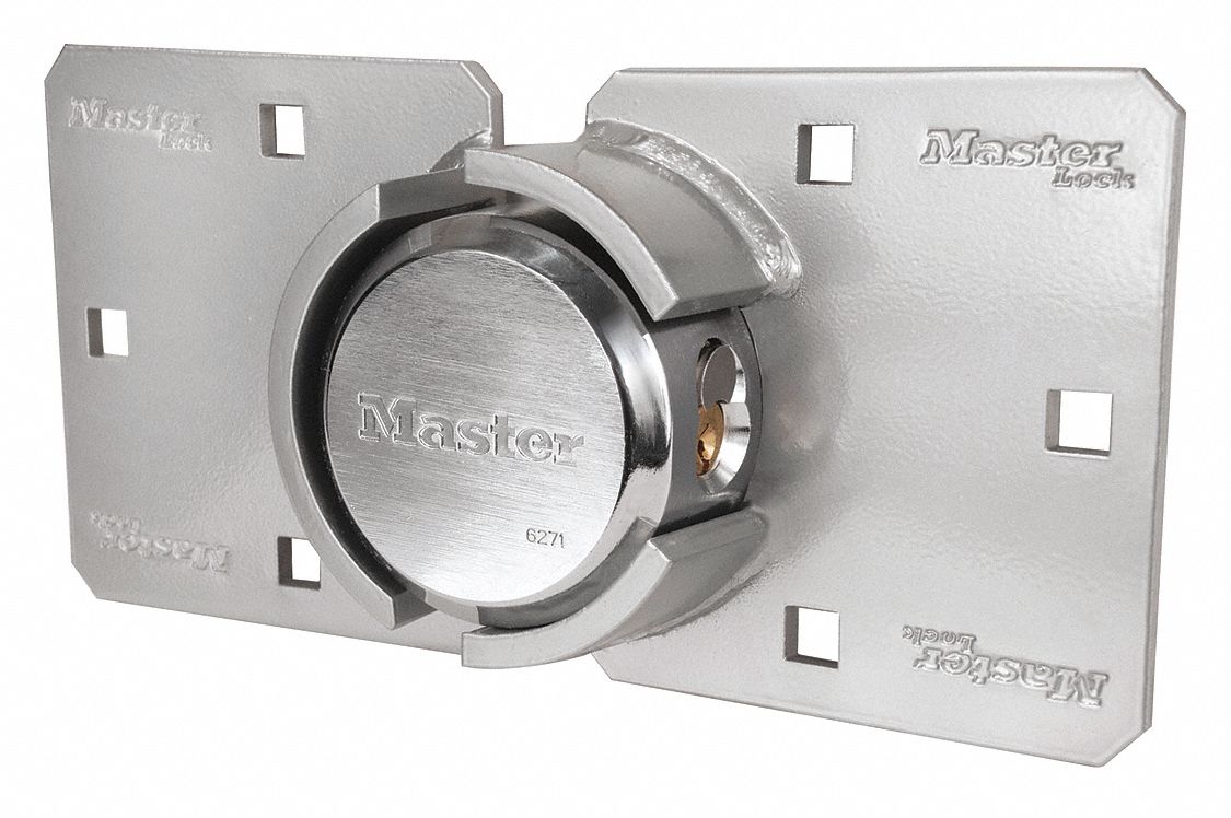 MASTER LOCK Van Locks with Hasp, Zinc DieCast 54DX33770LHC Grainger