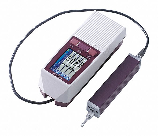 MITUTOYO SJ210 Surface Roughness Tester, Retractable Drive, 0.75 mN