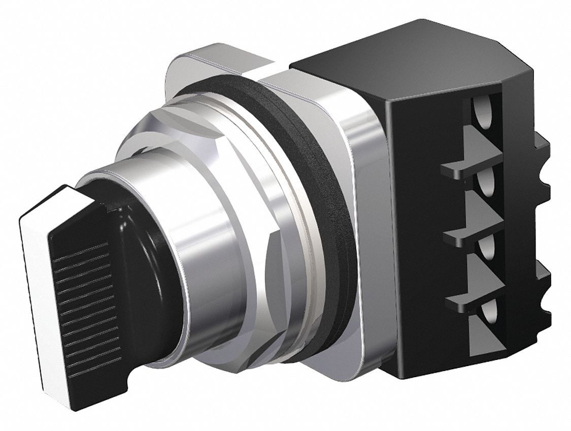 SIEMENS NonIlluminated Selector Switch, 30 mm, 2, Maintained